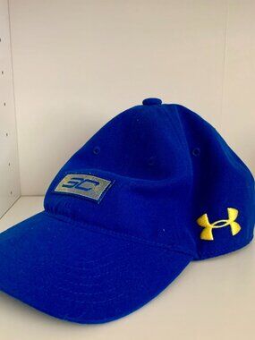 Under Armour Steph Curry SC30 Dad Hat Cap Blue Old Logo Adjustable